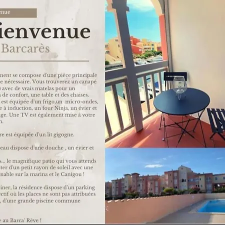 Apartament Superbe Renove Avec Piscine Et Vue Marina Le Barcarès