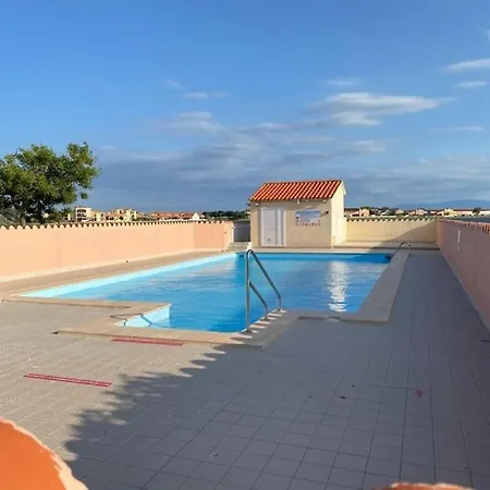 Apartament Superbe Renove Avec Piscine Et Vue Marina Le Barcarès