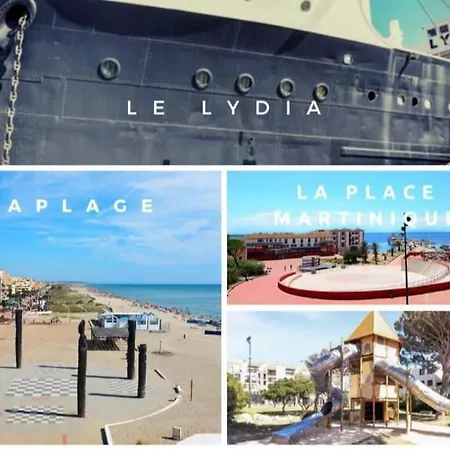Apartament Superbe Renove Avec Piscine Et Vue Marina Le Barcarès